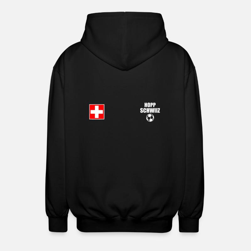 Suisse - Veste à capuche unisexe - noir