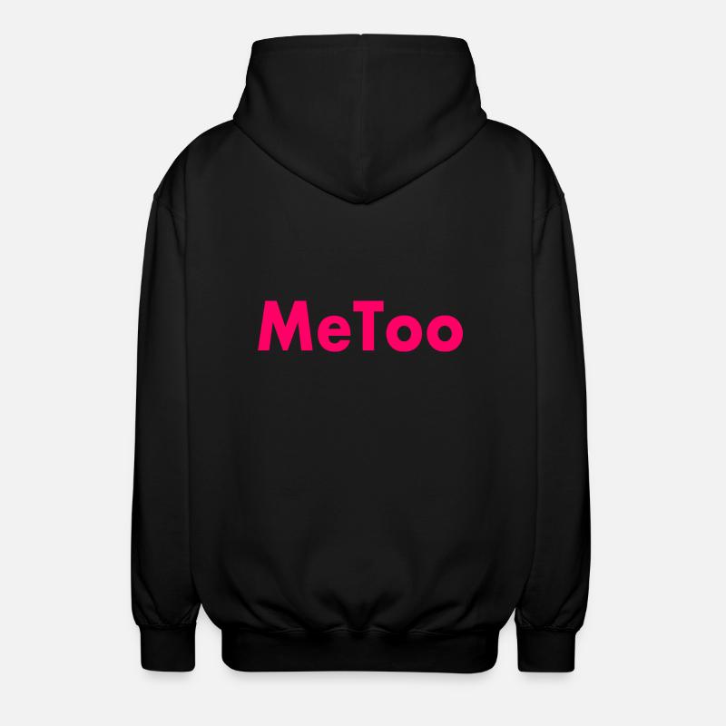Metoo - Veste à capuche unisexe - noir