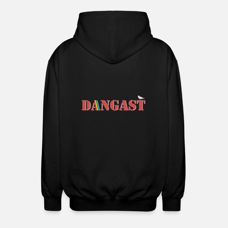 Dangast6_600dpi - Unisex Kapuzenjacke - Schwarz