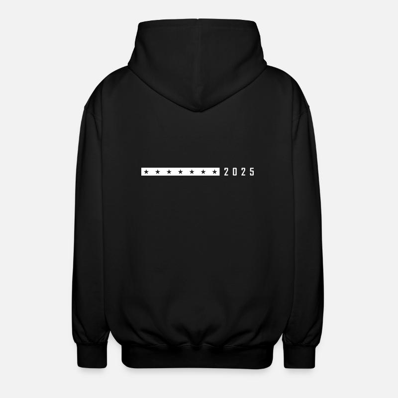 Élément de symbole 2025 - Veste à capuche unisexe - noir