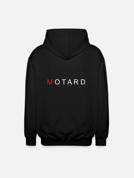 Moto Cross - Unisex Kapuzenjacke - Schwarz