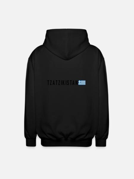 TZATZIKISTAN - Unisex Kapuzenjacke - Schwarz