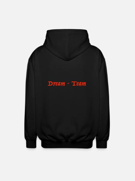 Dream Team - Unisex Hooded Jacket - black
