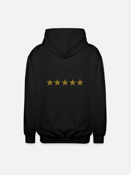 stars - Veste à capuche unisexe - noir