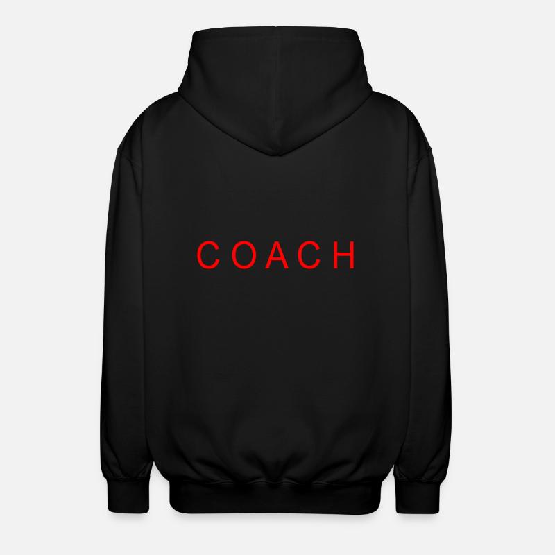 Coach - Unisex Hooded Jacket - black