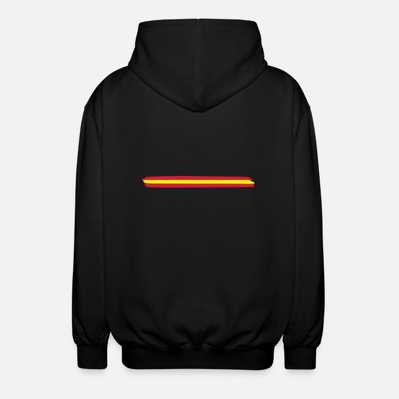 spain_3__f2 - Unisex Hooded Jacket - black