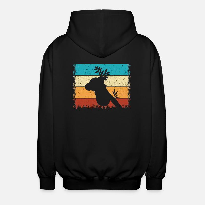 Koala - Veste à capuche unisexe - noir