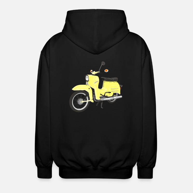 Simson Schwalbe - Unisex Hooded Jacket - black