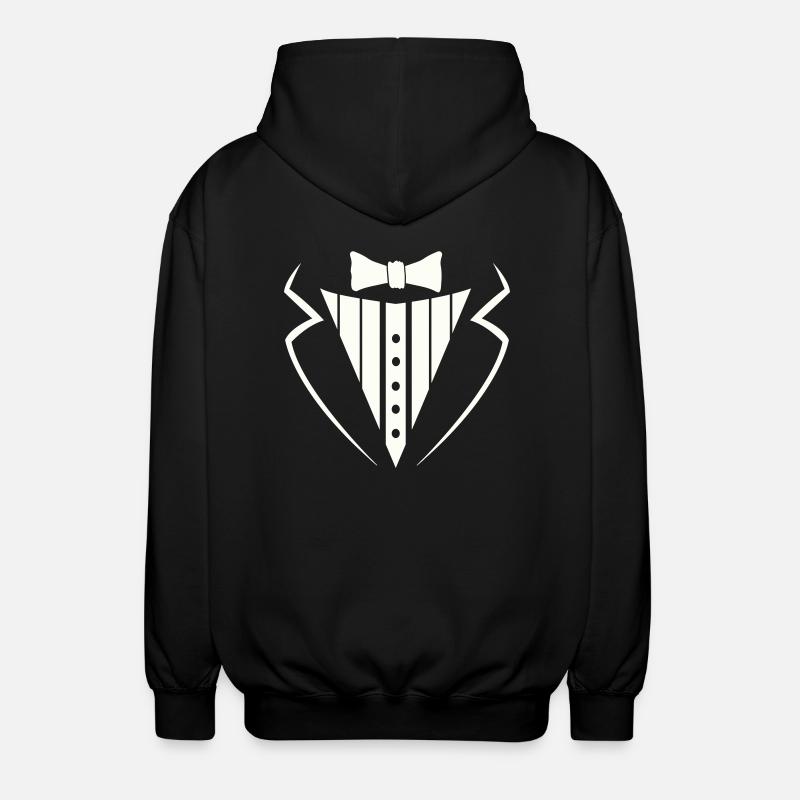 Costume Texedo - Veste à capuche unisexe - noir