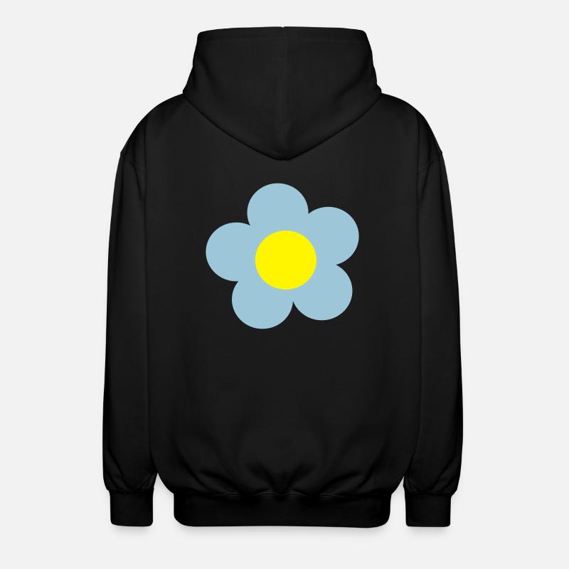 Fleur - Veste à capuche unisexe - noir