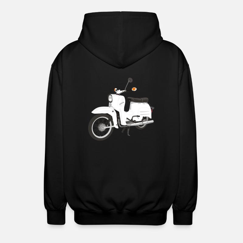 Simson Schwalbe - Unisex Kapuzenjacke - Schwarz