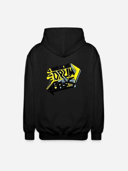 W3L0v3DNBv2(balck) - Unisex Kapuzenjacke - Schwarz