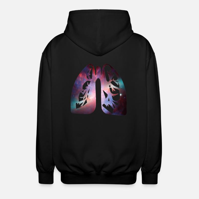 Lung - Veste à capuche unisexe - noir