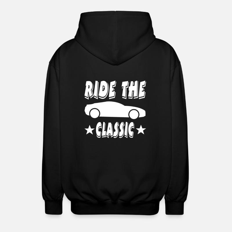 Auto - Unisex Kapuzenjacke - Schwarz