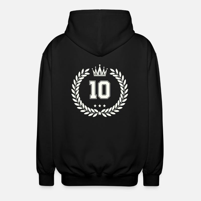 wappen 10 - Unisex Kapuzenjacke - Schwarz
