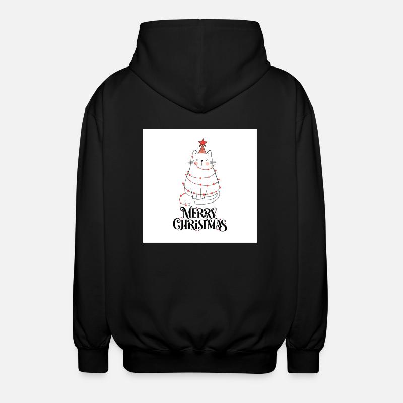 Noël - Veste à capuche unisexe - noir