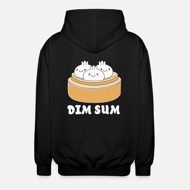 Dim sum - Veste à capuche unisexe - noir