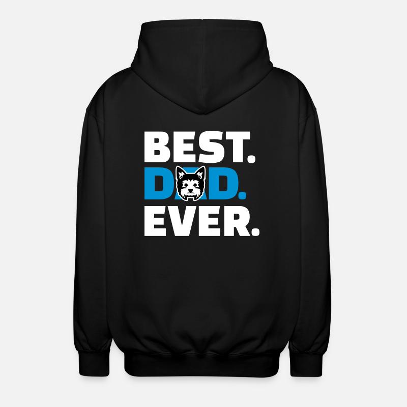Yorkie - Unisex Hooded Jacket - black