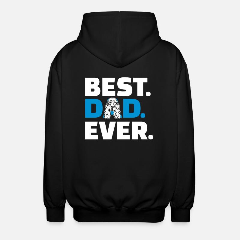 Cocker Spaniel - Unisex Kapuzenjacke - Schwarz