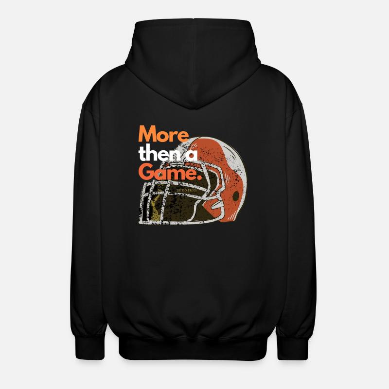 More than a Game - Unisex Kapuzenjacke - Schwarz