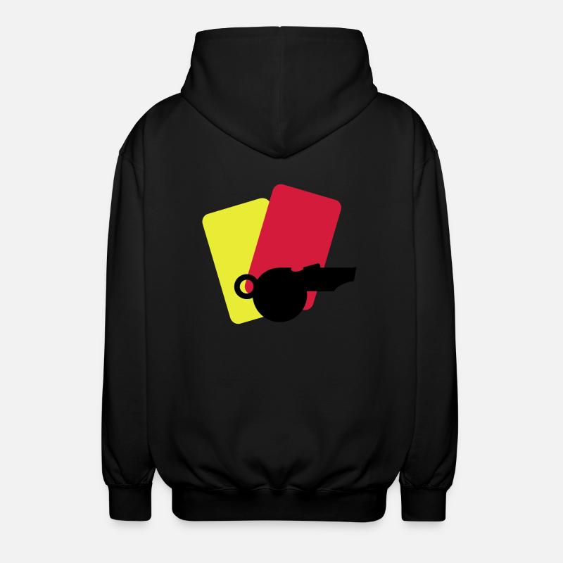 shiri equipment / referee stuff (2c) - Unisex Kapuzenjacke - Schwarz