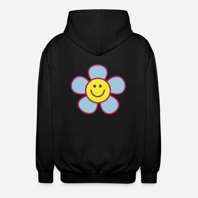 daisy - Unisex Kapuzenjacke - Schwarz