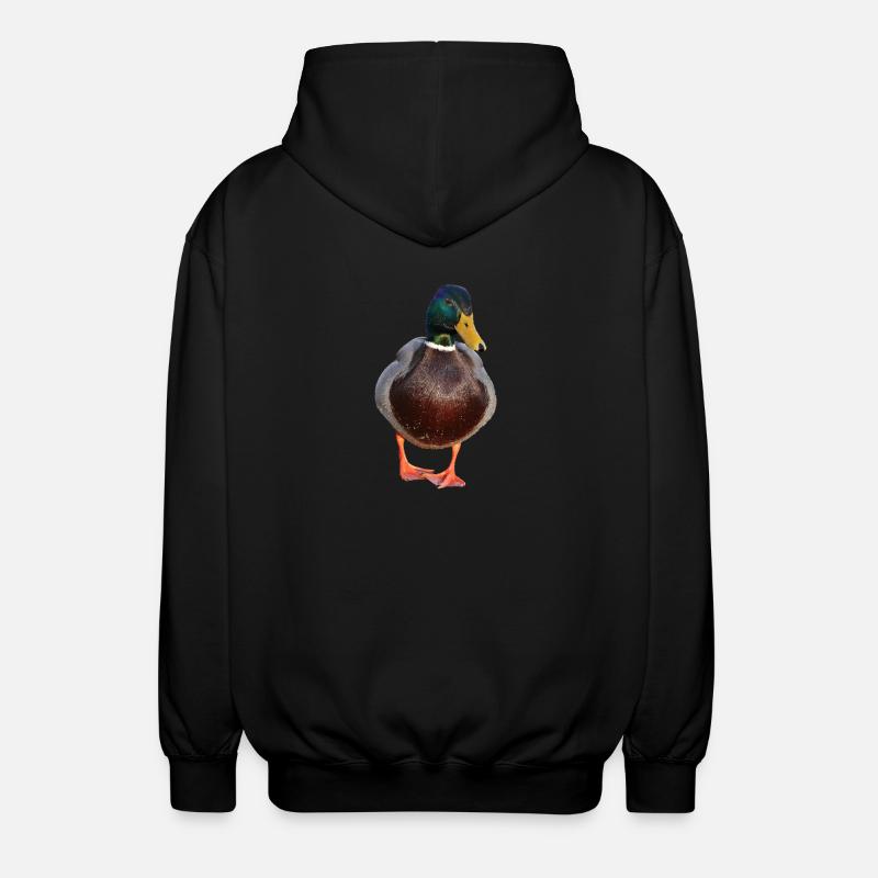 duck53 - Unisex Kapuzenjacke - Schwarz