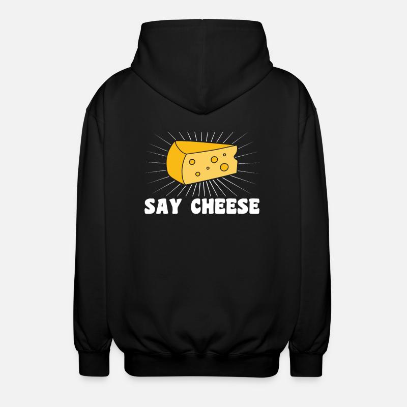 Dites fromage - Veste à capuche unisexe - noir