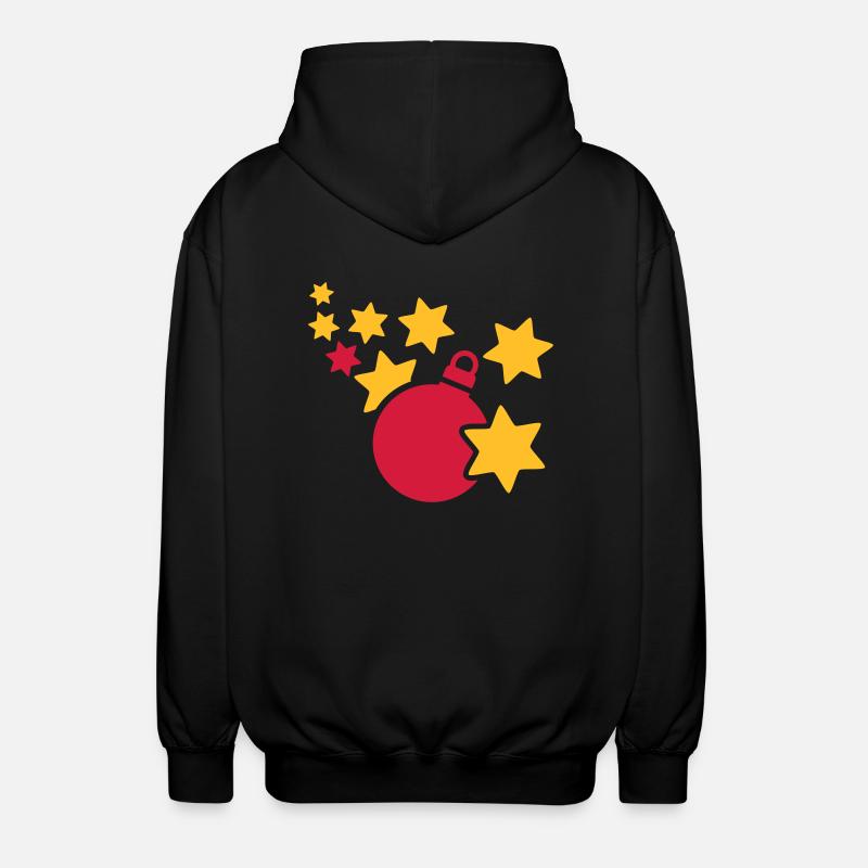 Noël - Veste à capuche unisexe - noir