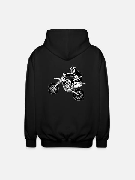 Supermoto - Supermotard - Unisex Hooded Jacket - black