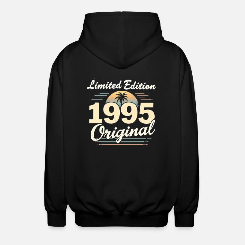 Millésime 1995 - 30 ans - Veste à capuche unisexe - noir