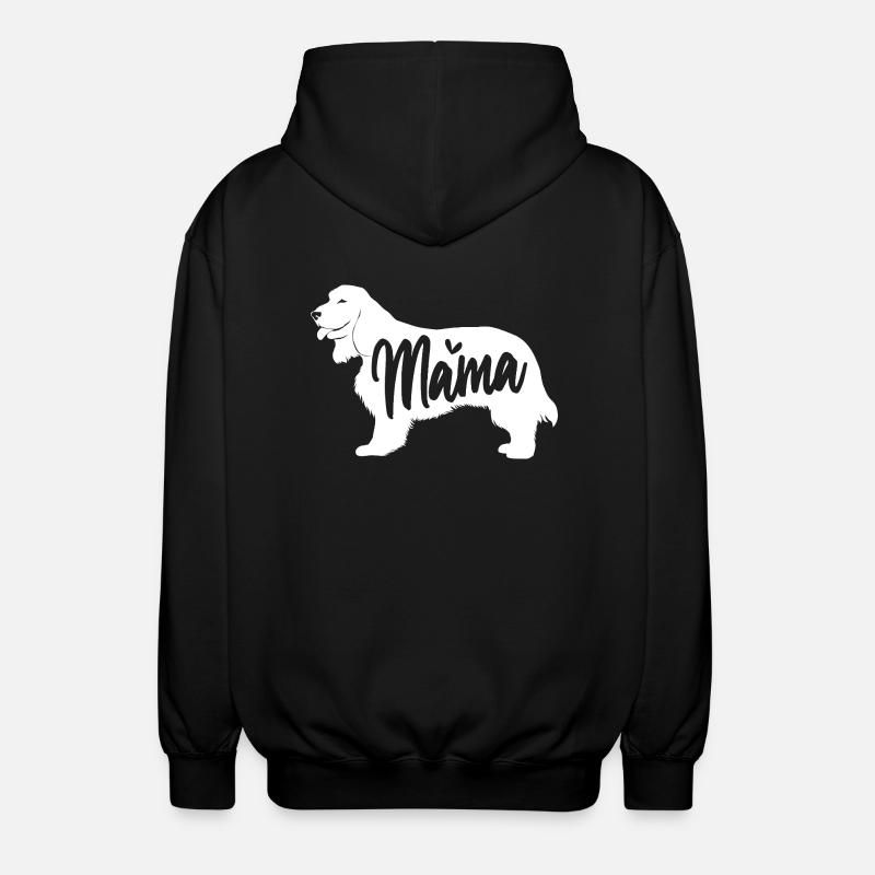 Cocker Spaniel - Veste à capuche unisexe - noir