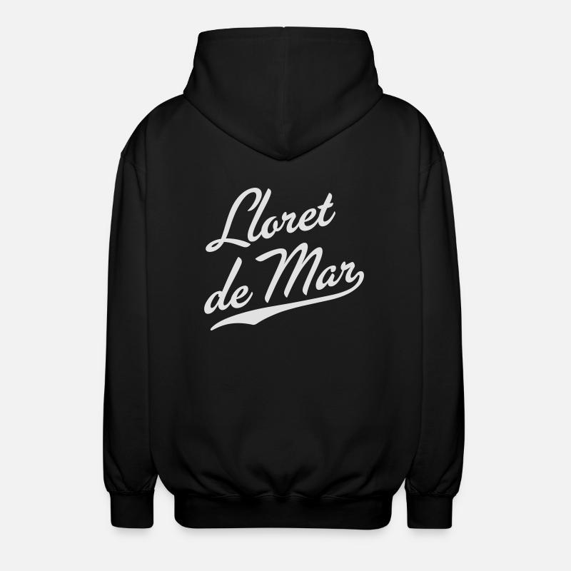 Lloret de Mar - Unisex Hooded Jacket - black