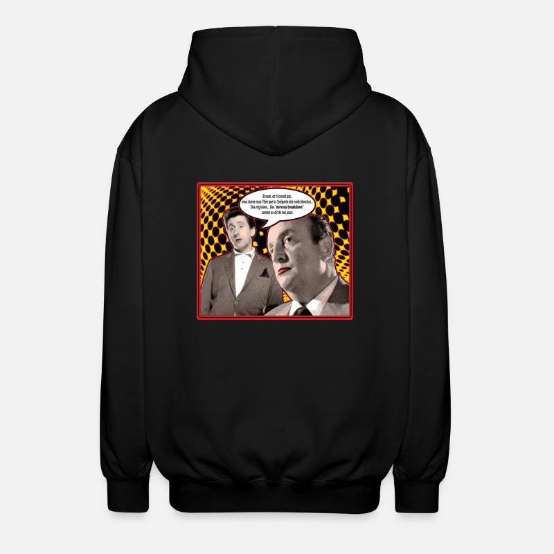 écoute on t'connaît pas - Veste à capuche unisexe - noir