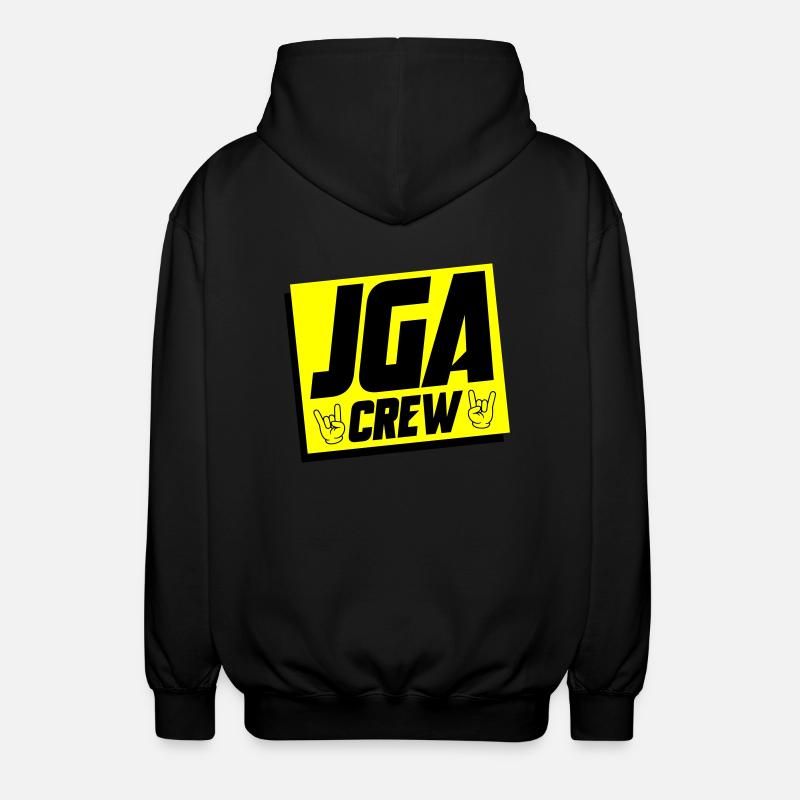 Jga Crew Junggesellenabschied - Unisex Kapuzenjacke - Schwarz