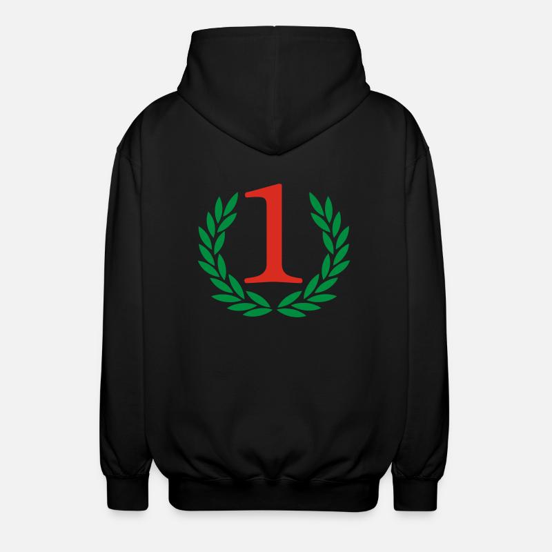 Sieger - Gewinner - Unisex Kapuzenjacke - Schwarz