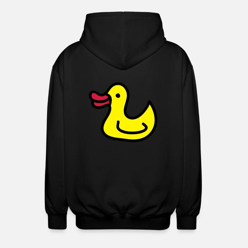 Duck - duck 3 - Unisex Hooded Jacket - black