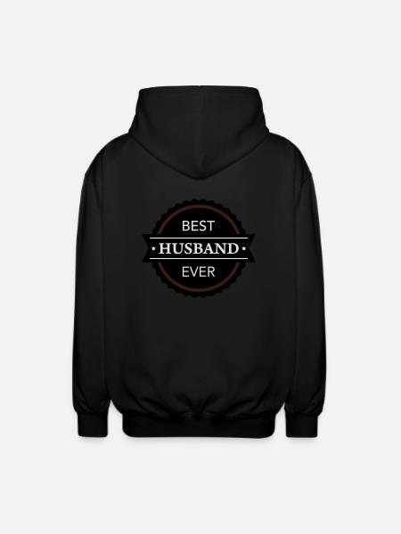 Best Husband ever - Unisex Kapuzenjacke - Schwarz