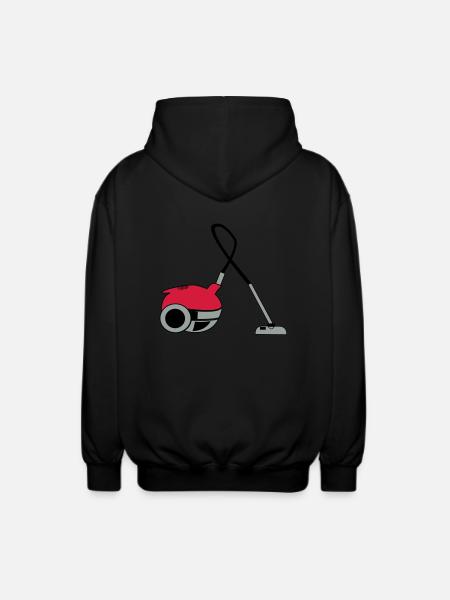staubsauger - Unisex Hooded Jacket - black