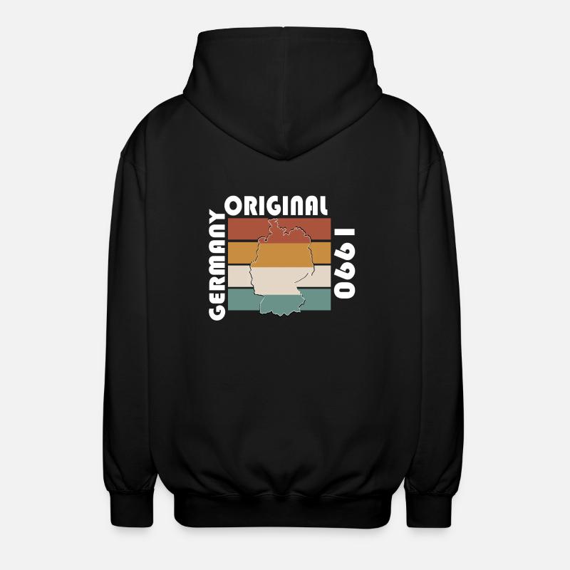 Germany Original - Veste à capuche unisexe - noir