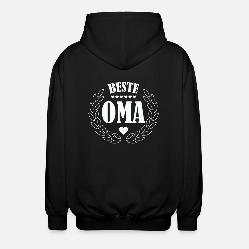 Meilleure mamie - Veste à capuche unisexe - noir