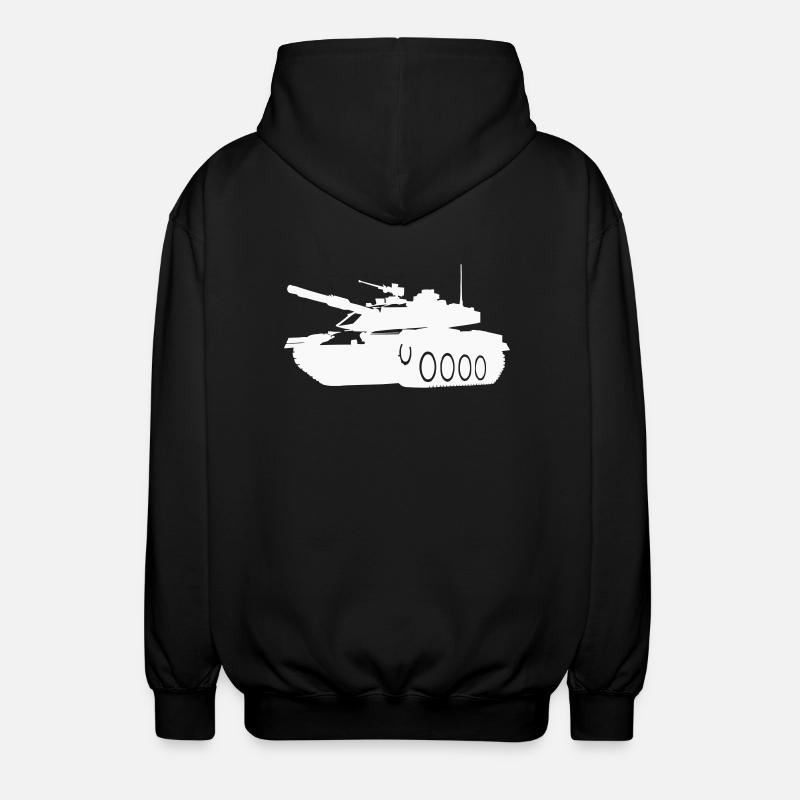 tank - Veste à capuche unisexe - noir