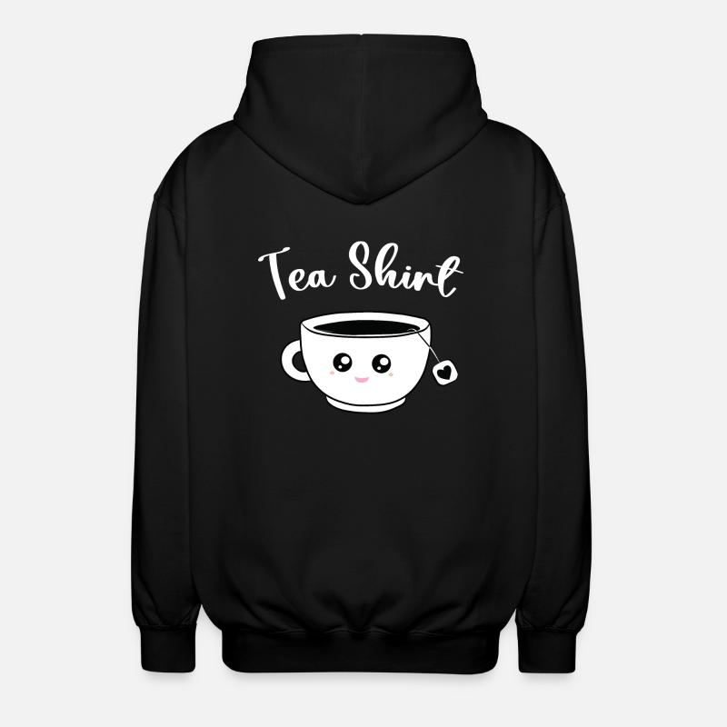 Tee-Shirt süß - Unisex Kapuzenjacke - Schwarz