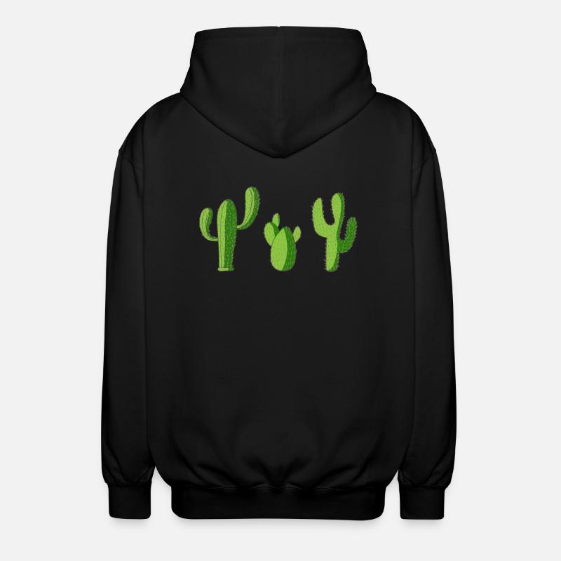 Cactus - Veste à capuche unisexe - noir