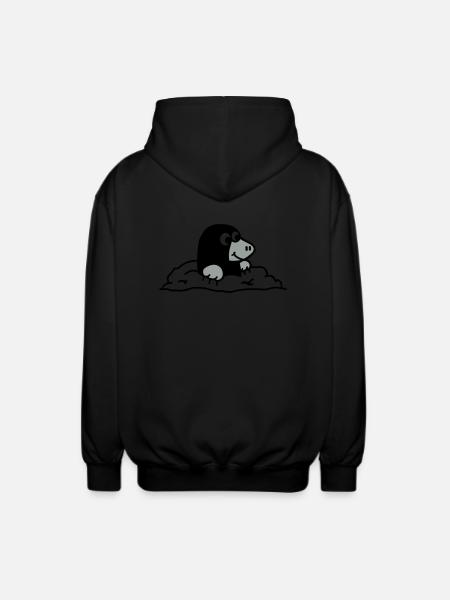Mole - Unisex Hooded Jacket - black