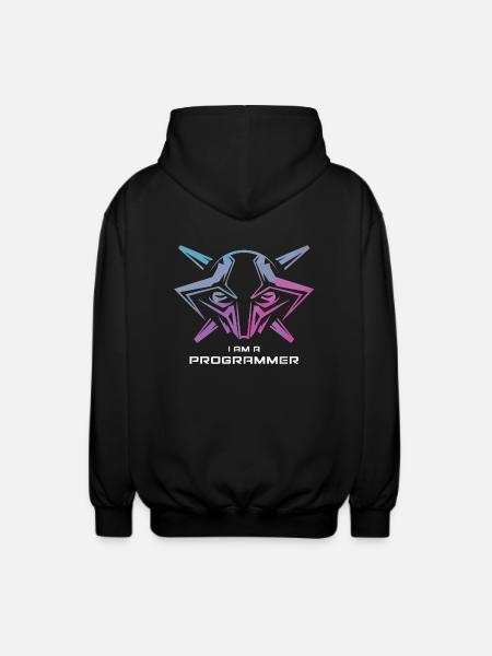 ICH BIN TECHNIKER - Unisex Kapuzenjacke - Schwarz