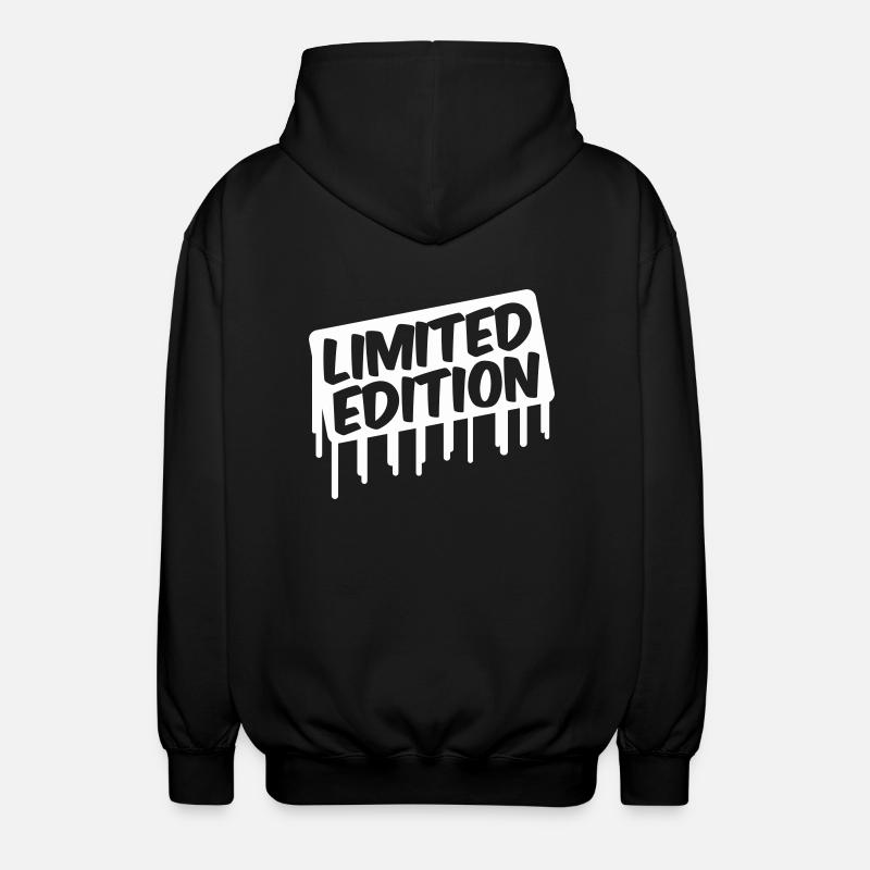 Édition limitée - Veste à capuche unisexe - noir