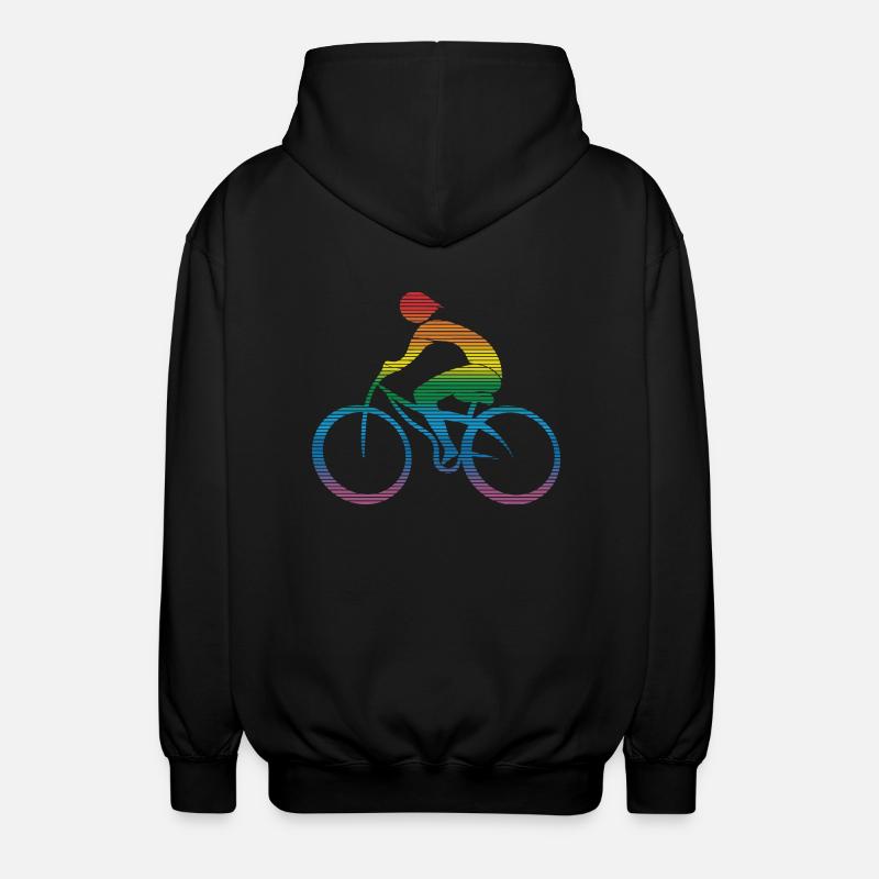 Cyclist - Unisex Hooded Jacket - black