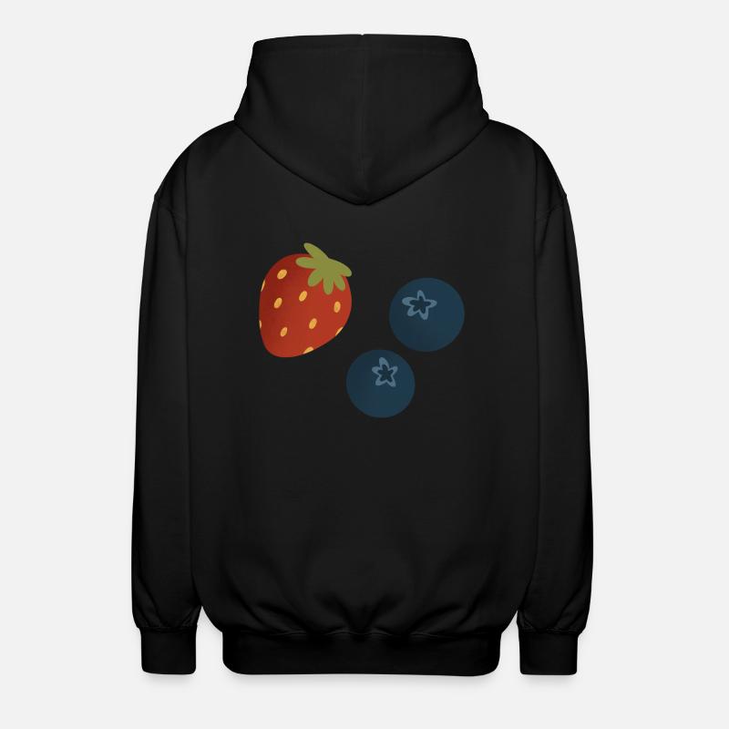 Baies - Veste à capuche unisexe - noir