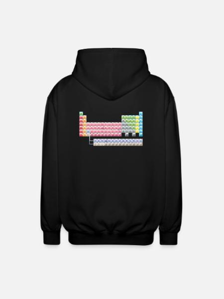 Mendeleiev - Veste à capuche unisexe - noir
